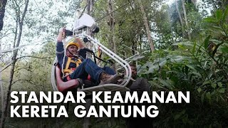 INSPEKSI SAFETY TUMPENG MENOREH KERETA GANTUNG  #DOES eps 1158