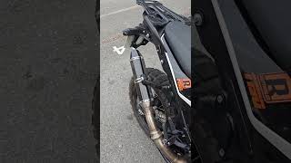 GRMOTO exhaust on a KTM 1190 adventure R #ktm #1190 #exhaust #vtwin #v2 #ktm1190 #adventurebike