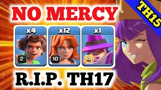 Th15 Is Destroying Th17 In Legend League | QC Root Rider-Valkyrie Attack Strategy (Clash Of Clans)