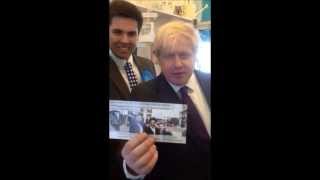 Boris Johnson Visits Surbiton