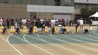 2022 USATF National Junior Olympics - 8u Girls 100m Finals