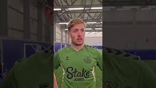 Q. Toughest opponent you've faced? #everton #premierleague #football #pickford #young