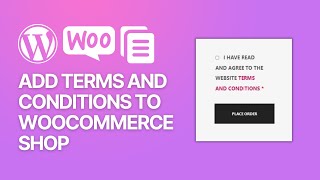 How To Add Terms and Conditions To WooCommerce WordPress Plugin ⚖️