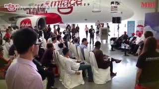 mFace Launch With Air Asia