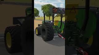 John Deere vs swaraj 963#shortvideo #nishudeswalstunt #tractortouchan #treandingshort