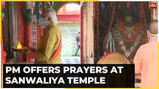 PM Modi At Poll Bound Rajasthan, PM Offers Prayers At Sanwaliya Temple