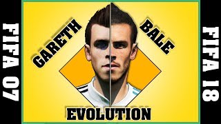 GARETH BALE evolution [FIFA 07 - FIFA 18]