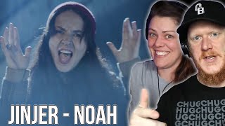 COUPLE React to JINJER - Noah | OFFICE BLOKE DAVE