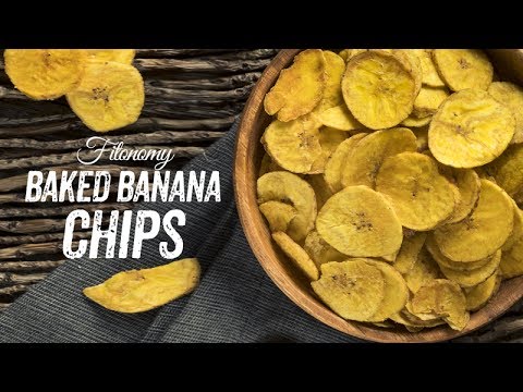 Baked Banana Chips Baked Banana Chips