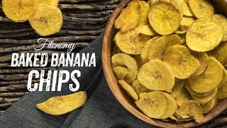 Baked Banana Chips