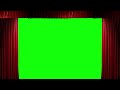 green screen stage cinema curtain opening