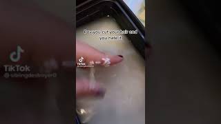 POV: You Cut Your Hair & You Hate It (tiktok) #shorts