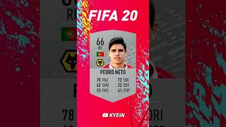 Pedro Neto - FIFA Evolution (FIFA 19 - FIFA 22)