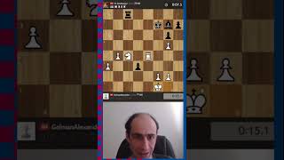 ПОКА ТЯПНУЛ! ОПАСНО! // ШУРА ГЕЛЬМАН #шахматы #chess #shorts