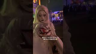 ｔ　ユニバーサルスタジオジャパン ハロウィン　ゾンビ　日本人形　ハロウィーン・ホラー・ナイト　#shorts 　#ユニバーサルスタジオジャパン #ユニバホラーナイト　#ダンス