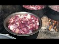 lalchapur rosh recipe giant size rosh prepared peshawar dum pukht near me street food peshawar