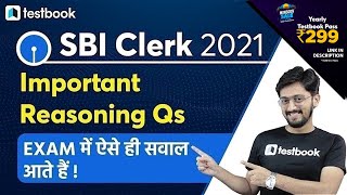 SBI Clerk 2021 Preparation | Important Reasoning Questions for SBI Clerk Prelims | Sachin Sir