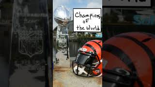 Cincinnati Bengals Super Bowl Champions #JBOO7 #CincinnatiBengals #Shorts