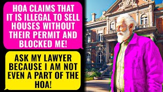 HOA Claims It Is ILLEGAL To Sell My House W/ Their Permit. It's My Property \u0026 I'm NO HOA Member r/EP