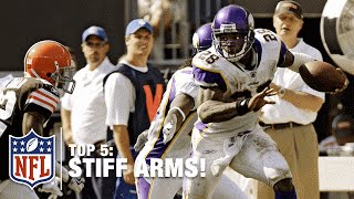 Top 5 Greatest Stiff Arms of All Time | NFL