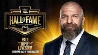 HHH headlines 2025 WWE Hall of Fame Class