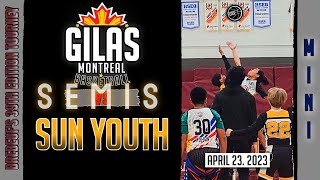 Gilas Montreal Basketball vs. Sun Youth (mini semi-finals)