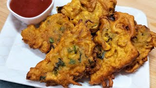 तीखा चटपटा 2 in one ब्रेड पकोड़ा आसान तरीके से | टेस्टी  Bread onion pakoda recipe|swaad\u0026zaika