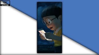 Nobita Sad Status 🥺 4K whatsapp status | Full Screen Status | it's cvk Status #shorts