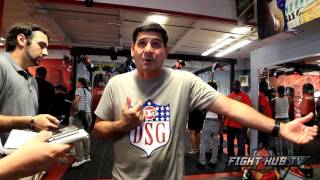 Angel Garcia on Cotto vs Canelo "I gotta go with Miguel Cotto!"