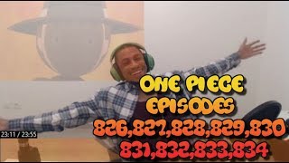 OP | Reaction - Episode. 826,827,828,829,830,831,832,833,834