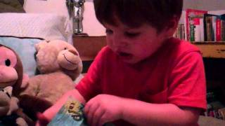 Hite reading Bears in the Night