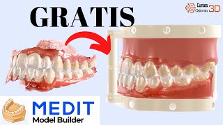 ⌛ Cómo hacer Modelos DENTALES 3D en MINUTOS con  Medit Model Builder! 🤓