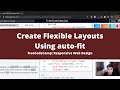 Create Flexible Layouts Using auto fit (CSS Grid) freeCodeCamp tutorial