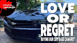 Do I Love or Regret Buying a Base 2011 Camaro V6?