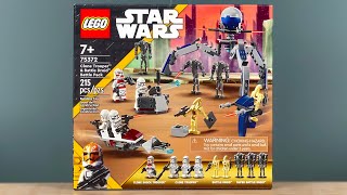 LEGO Star Wars 75372: Clone Trooper & Battle Droid Battle Pack Review! (2024)