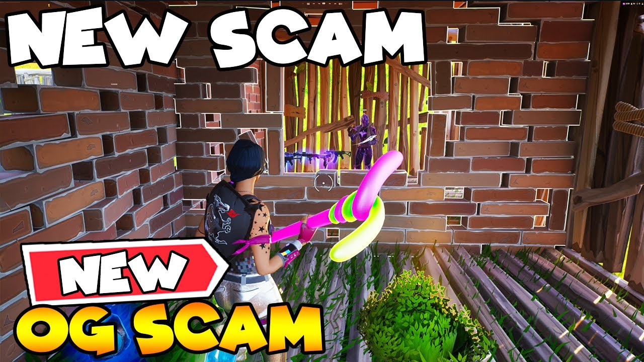 New Fortnite Og Scam 亞 頂 Scammer Gets Scammed Fortnite Save The World