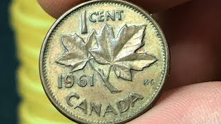 1961 Canada 1 Cent Coin • Values, Information, Mintage, History, and More