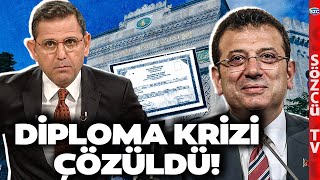 Ekrem İmamoğlu Kör Düğüme Dönen Diploma Krizini Çözdü! İmamoğlu Üniversite Sürecini Anlattı!