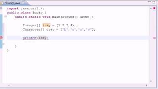 Intermediate Java Tutorial 17 Generic Methods YouTube