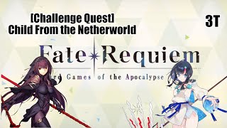 [FGO NA]  Shishou vs Erice \u0026 Ghosts - Fate/Requiem Collaboration Event Challenge Quest