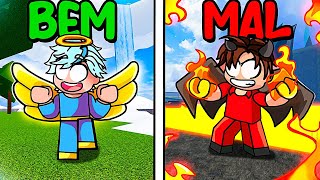 ESCOLHA BEM VS MAL PARA BATALHAR NO BLOX FRUITS!😇👿