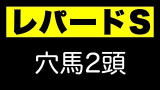 レパードステークス2017 穴馬2頭