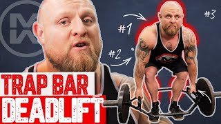 Trap Bar Deadlift (MILITARY Service Members YOU NEED TO WATCH THIS!)