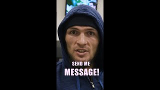 Khabib Nurmagomedov sends chilling message to Conor Mcgregor at UFC 223 | Send Me Location