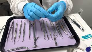 Amalgam Tray set up