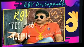 Rgv thug life| rgv thug life interview| ram gopal varma | Top Punches of RGV