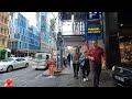 streets of melbourne city in july 2023