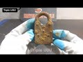 Vintage Rusty Padlock - restoration| Amazing before and after