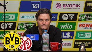 Pressekonferenz mit Terzic & Siewert | BVB - Mainz 05 | 1:1