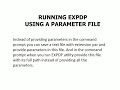 Exporting Data using EXPDP utility in Oracle.